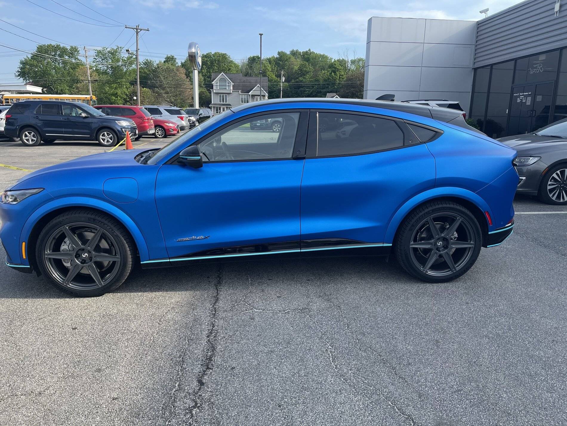 Ford Mustang Mach-E Signature Wheel’s Mach-E Adventures SV703 Mach E Galaxy Graphit