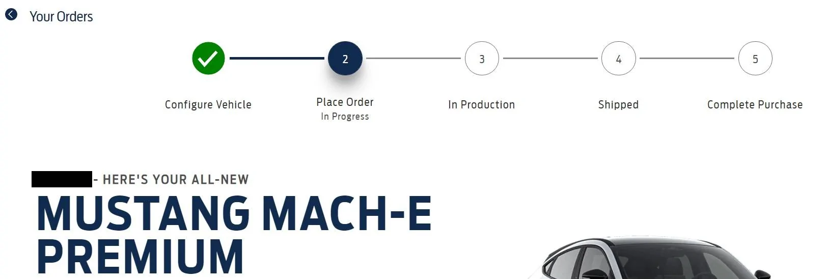 Ford Mustang Mach-E Submitted Orders Tracking List and Stats [Enter Yours] For Mustang Mach E 2