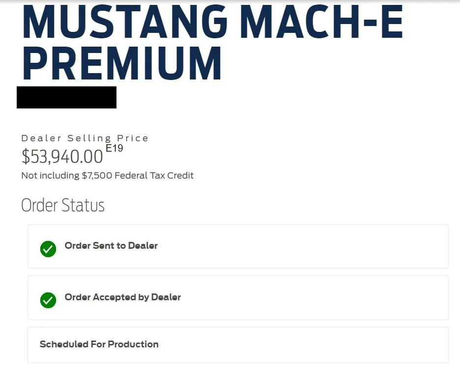Ford Mustang Mach-E Submitted Orders Tracking List and Stats [Enter Yours] For Mustang Mach E
