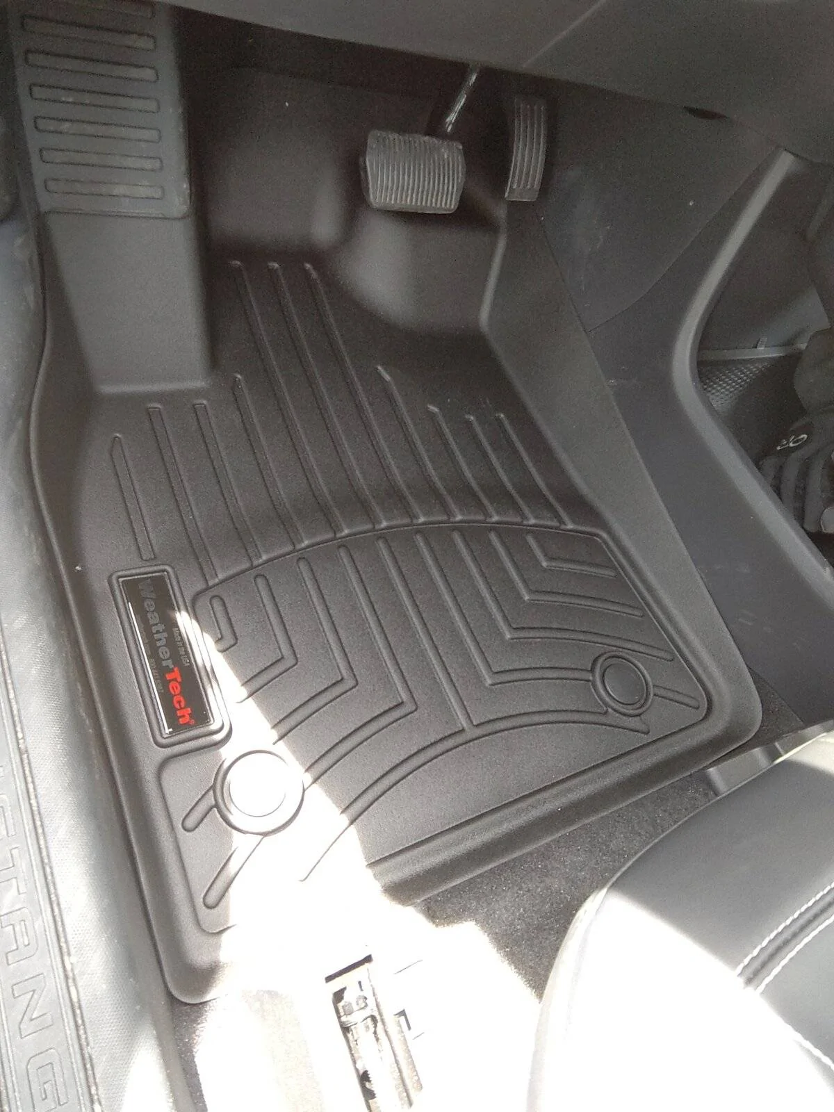 Ford Mustang Mach-E WeatherTech Liners installed in Mach-E 2021-05-25 14.51.12