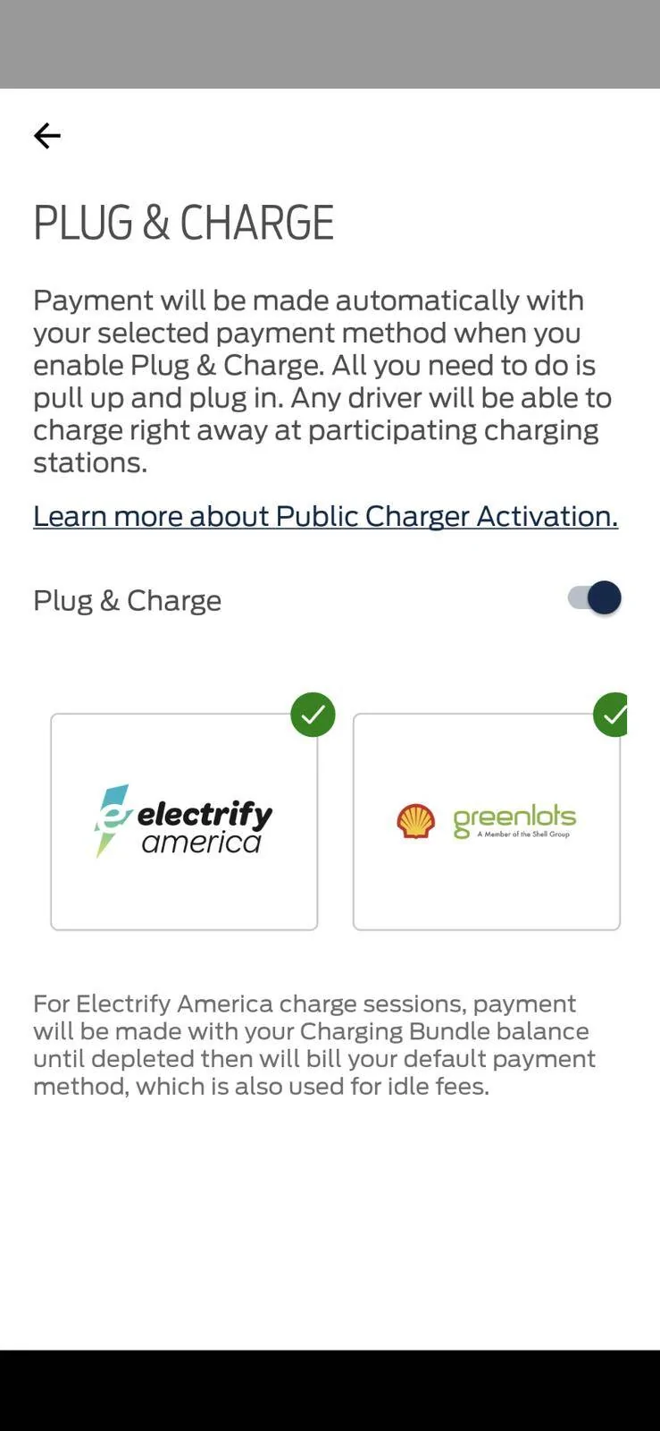 Ford Mustang Mach-E Fordpass Plug and Charge Screenshot (May 28, 2021 8_37_02 PM)