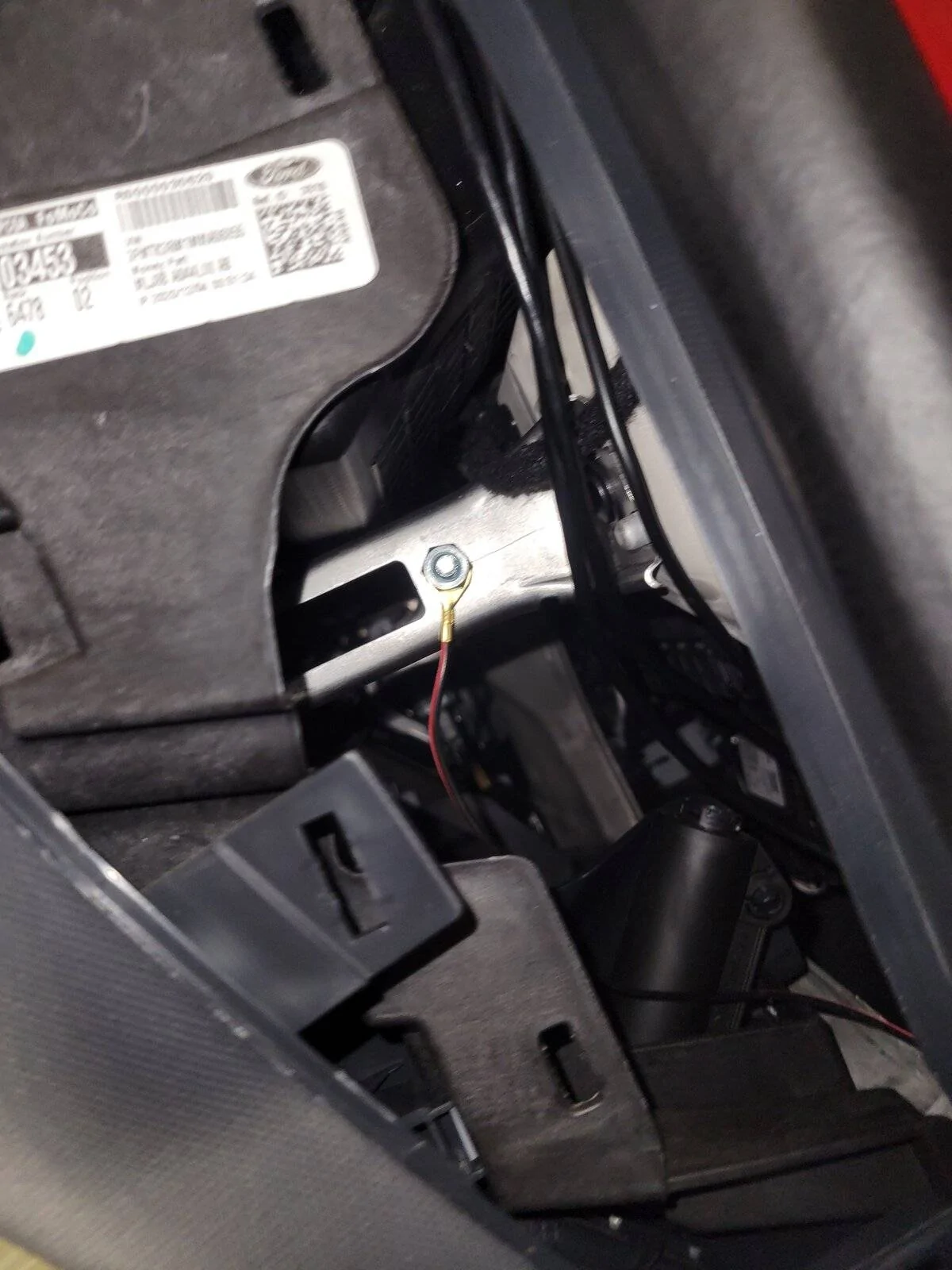 Ford Mustang Mach-E DIY Tutorial for Hardwiring a Dashcam and Radar Detector 20210531_220329