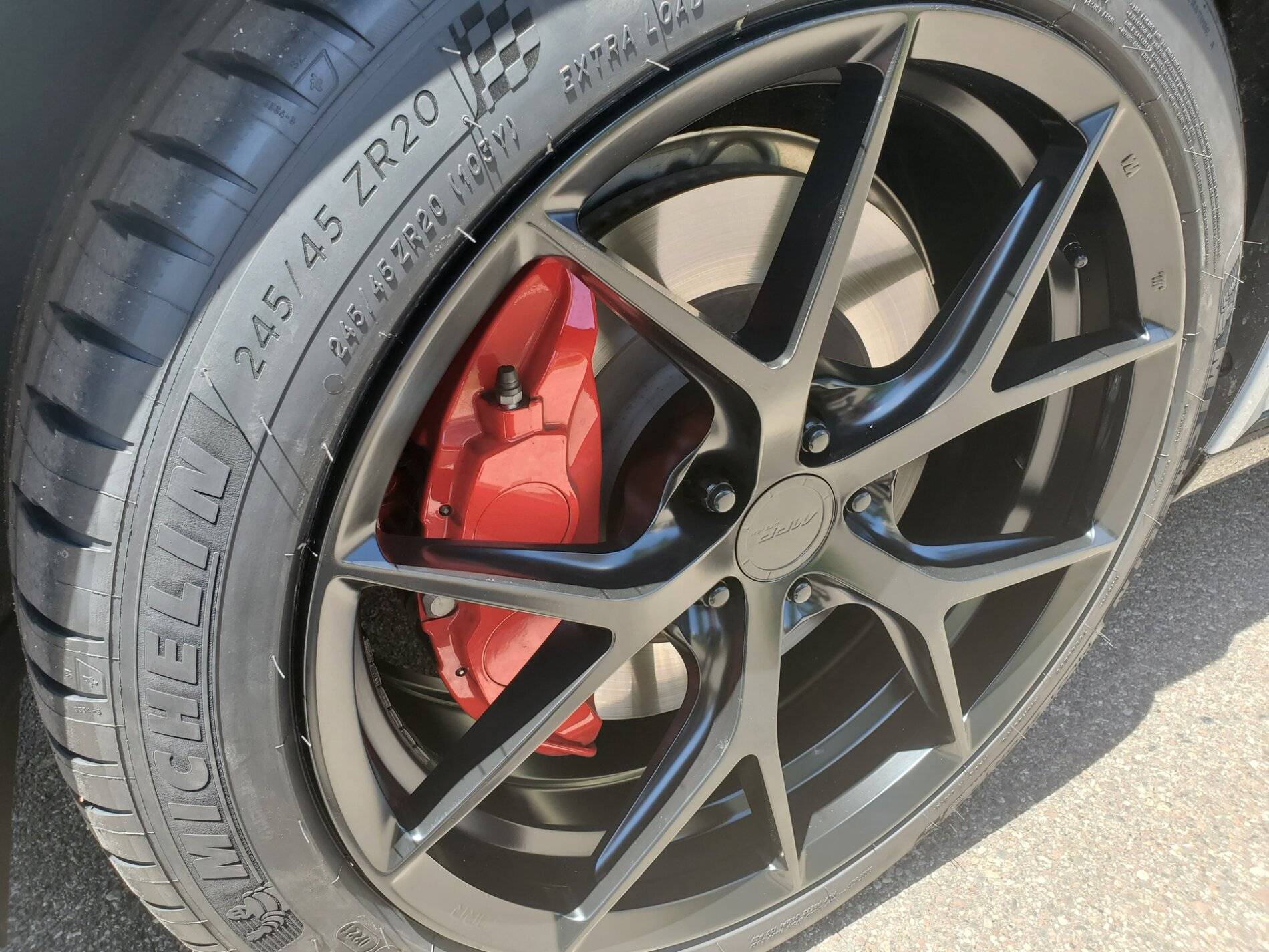 Ford Mustang Mach-E 20" MRR FS06 Wheels on Mach-E first Impressions - BUY THEM NOW!!!!! 20210603_125955
