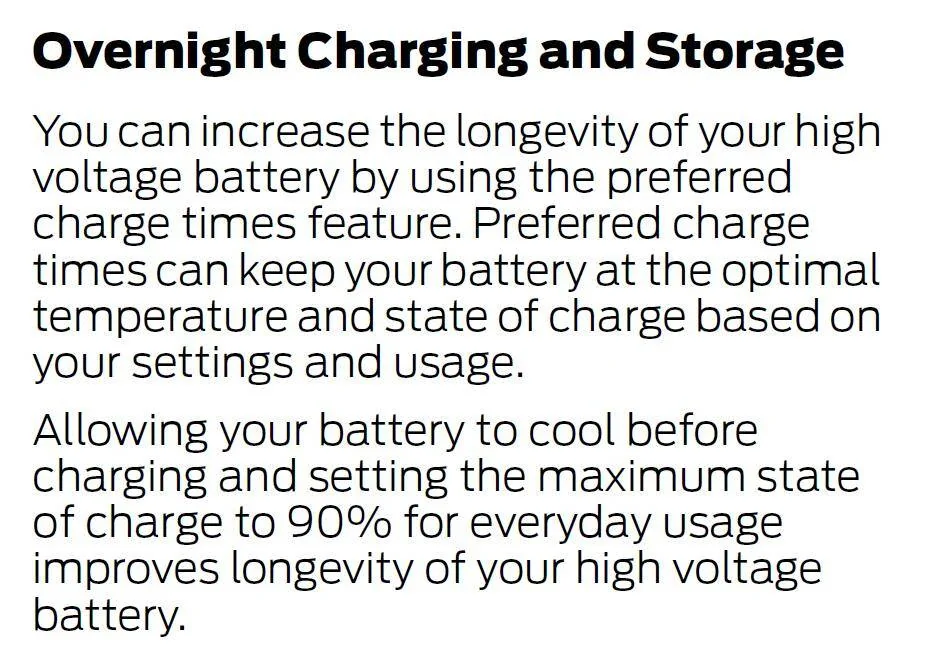 Ford Mustang Mach-E Unplug after charging? 1622826546740
