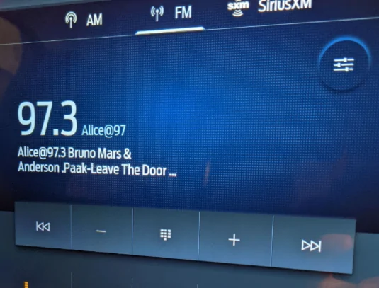 Ford Mustang Mach-E No setting to enable HD Radio 1