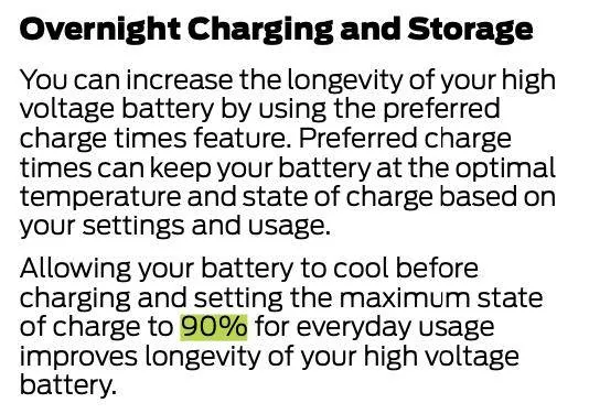 Ford Mustang Mach-E Leave it plugged in, or unplug? Screen Shot 2021-06-06 at 4.21.50 AM