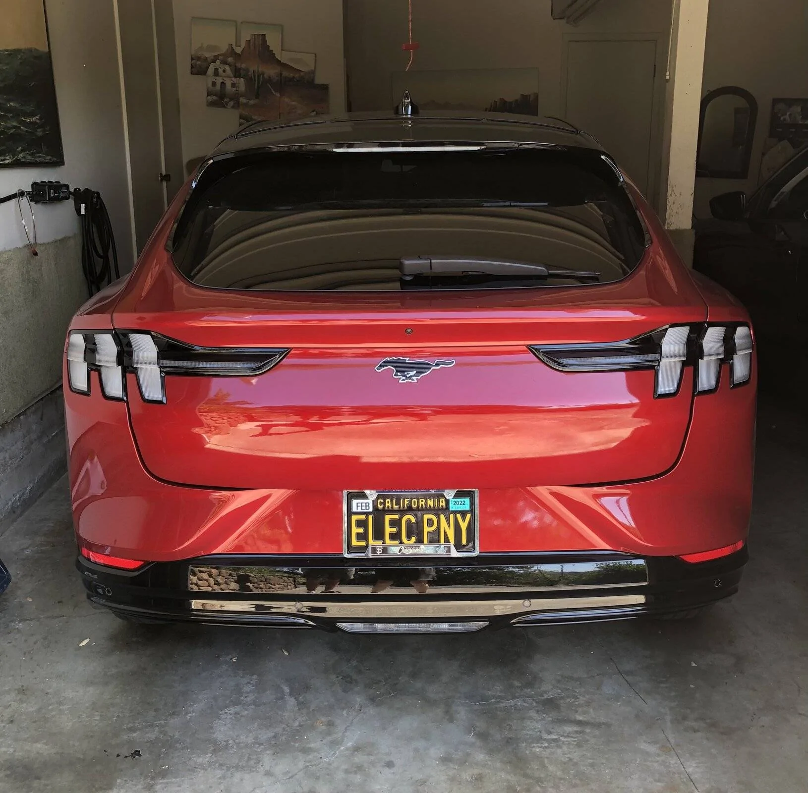 Ford Mustang Mach-E Cool Mach e license plate frames ACCE0235-6309-49E9-9339-C5BBA5C84B78
