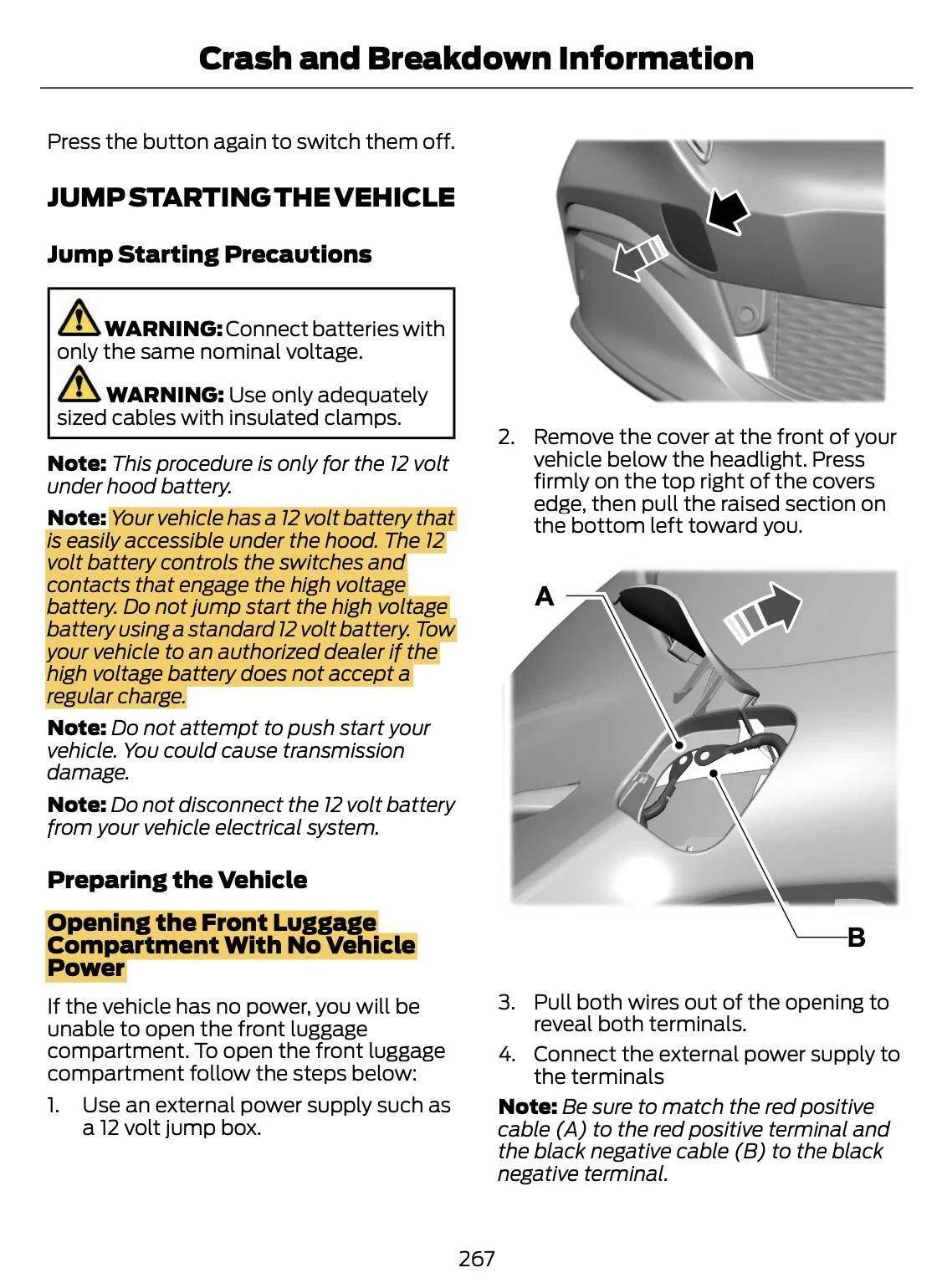 Ford Mustang Mach-E Emergency 12v terminals ??? Screen Shot 2021-06-06 at 10.18.43 PM