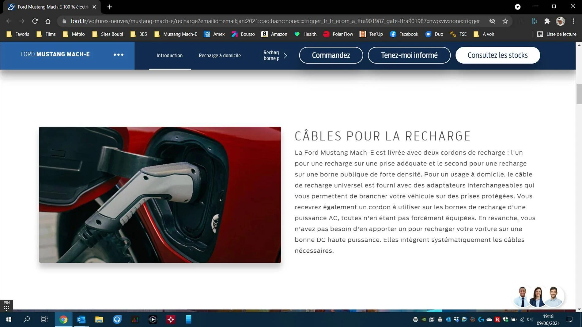 Ford Mustang Mach-E French Orders - exchanges on the evolution of this one Ford Site charge (1)