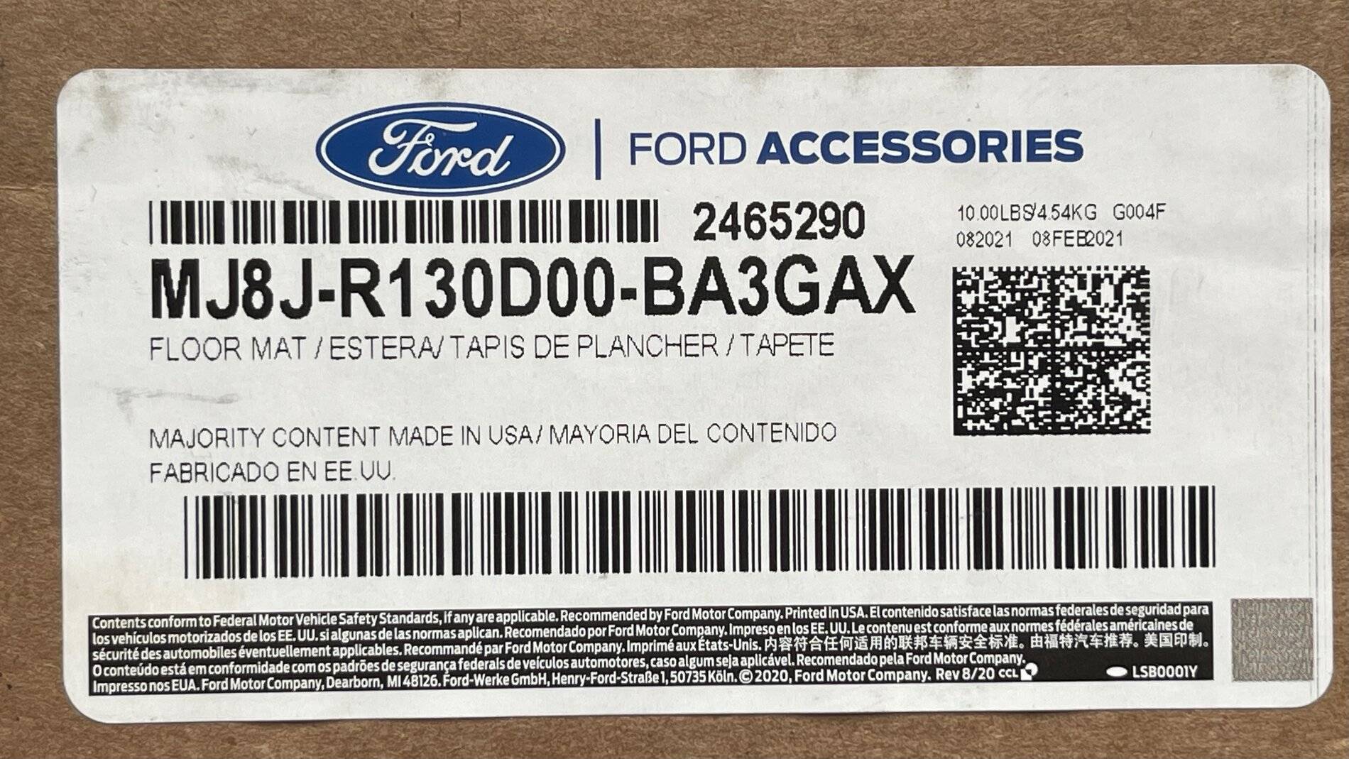 Ford Mustang Mach-E UK Customers 72111002-7C29-422E-9697-684F670C40D6