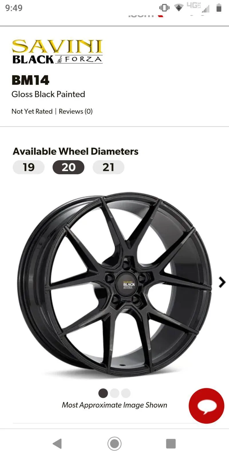 Ford Mustang Mach-E Ordered new wheels Screenshot_20210610-094952