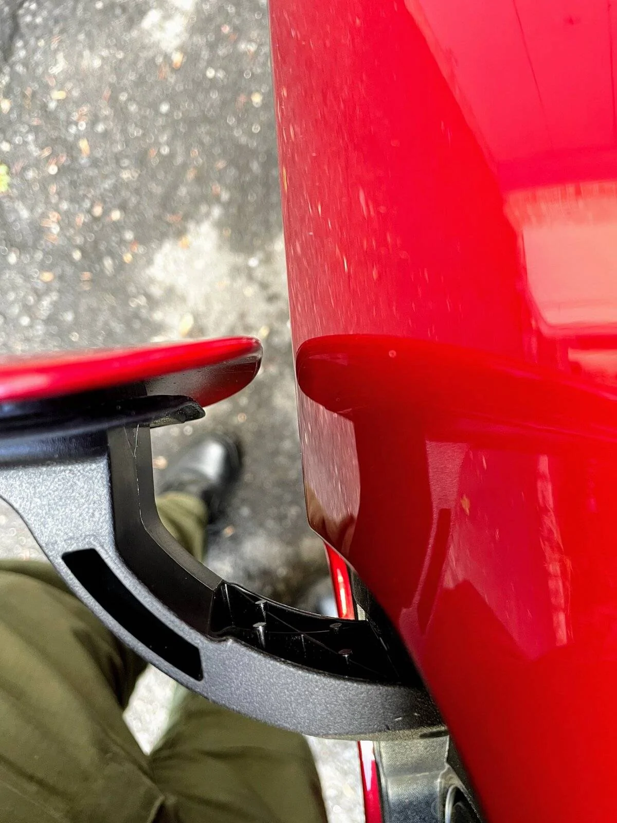 Ford Mustang Mach-E Charge Port Cover Dent Prevention – 3D Printed DIY Solution IMG_2234