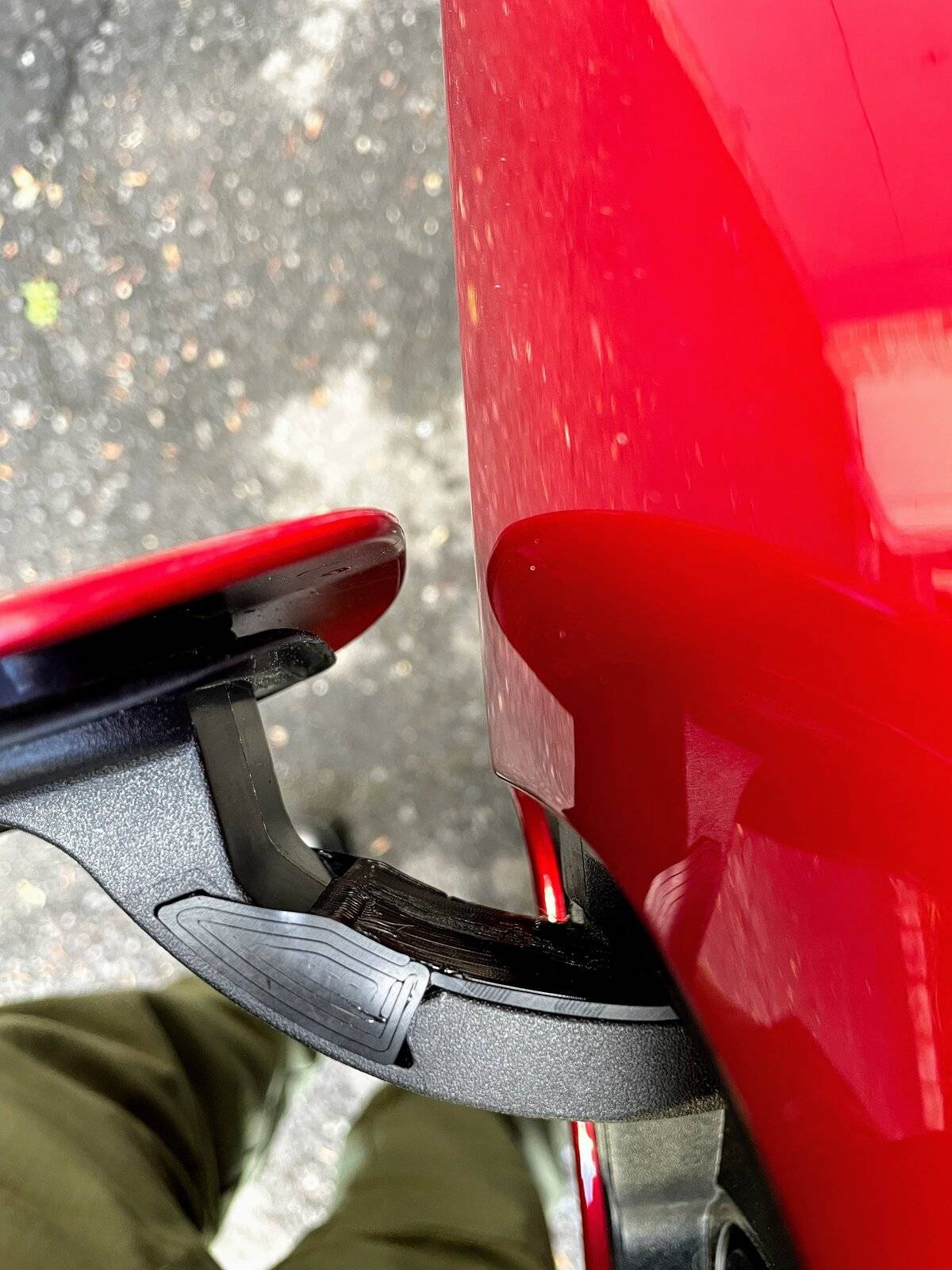 Ford Mustang Mach-E Charge Port Cover Dent Prevention – 3D Printed DIY Solution IMG_2233