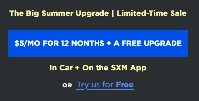Ford Mustang Mach-E SiriusXM $5/mo Promo 1623425575000