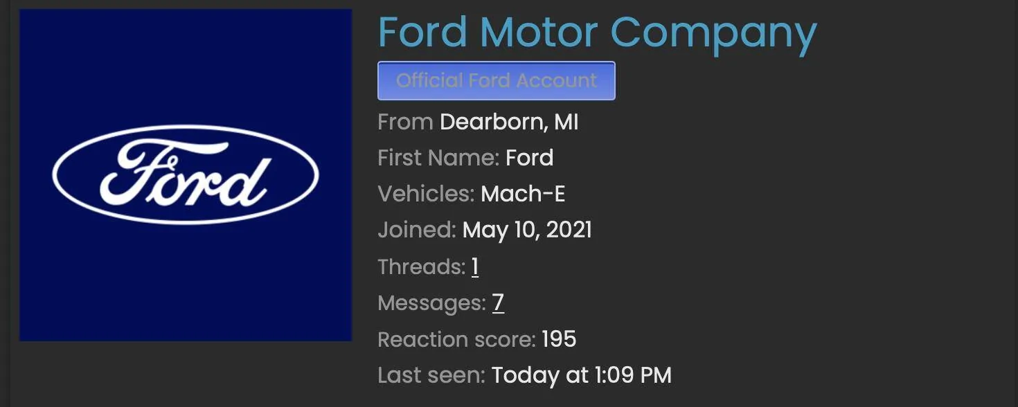 Ford Mustang Mach-E Ford Motor Company Introduction ? Screen Shot 2021-06-11 at 2.13.48 PM