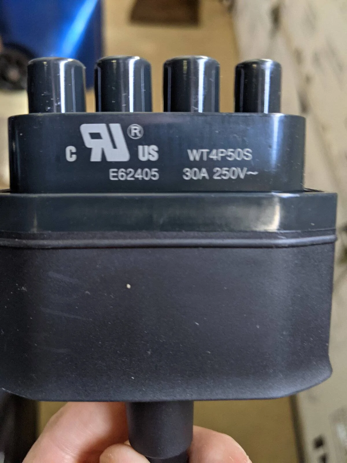 Ford Mustang Mach-E Question about the mobile charger. 240 connector 1