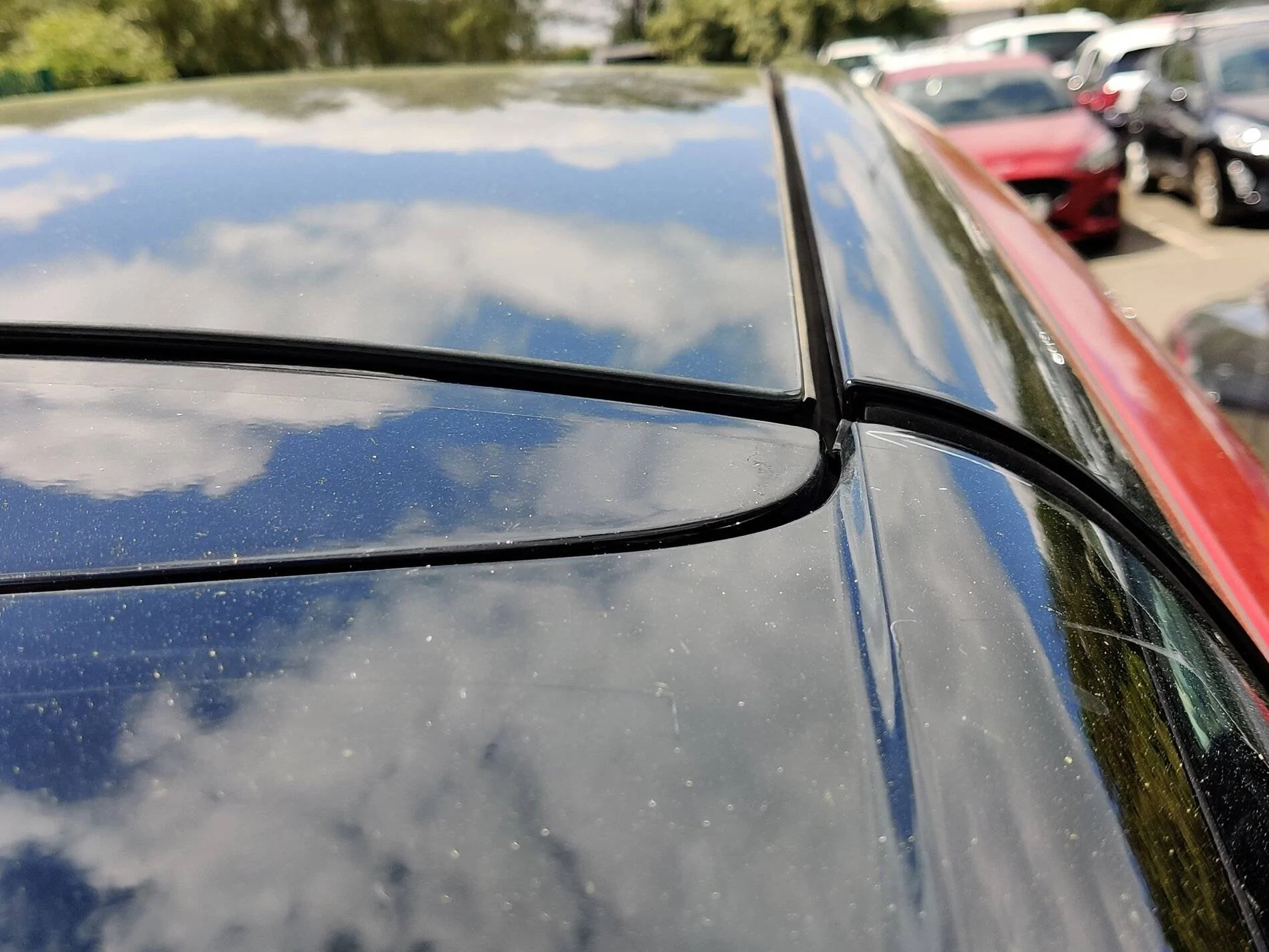 Ford Mustang Mach-E UK Customers MME Rear Right Roof