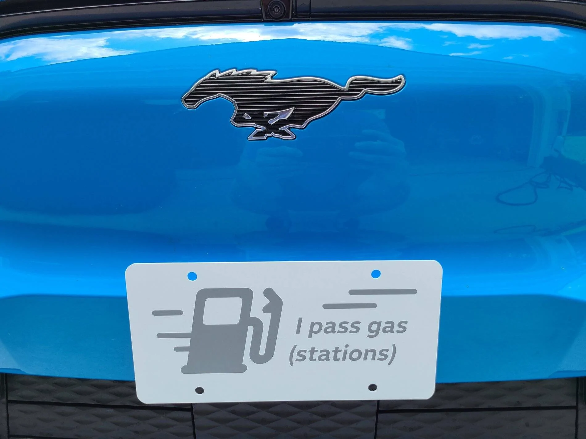 Ford Mustang Mach-E I pass gas.... I pass gas