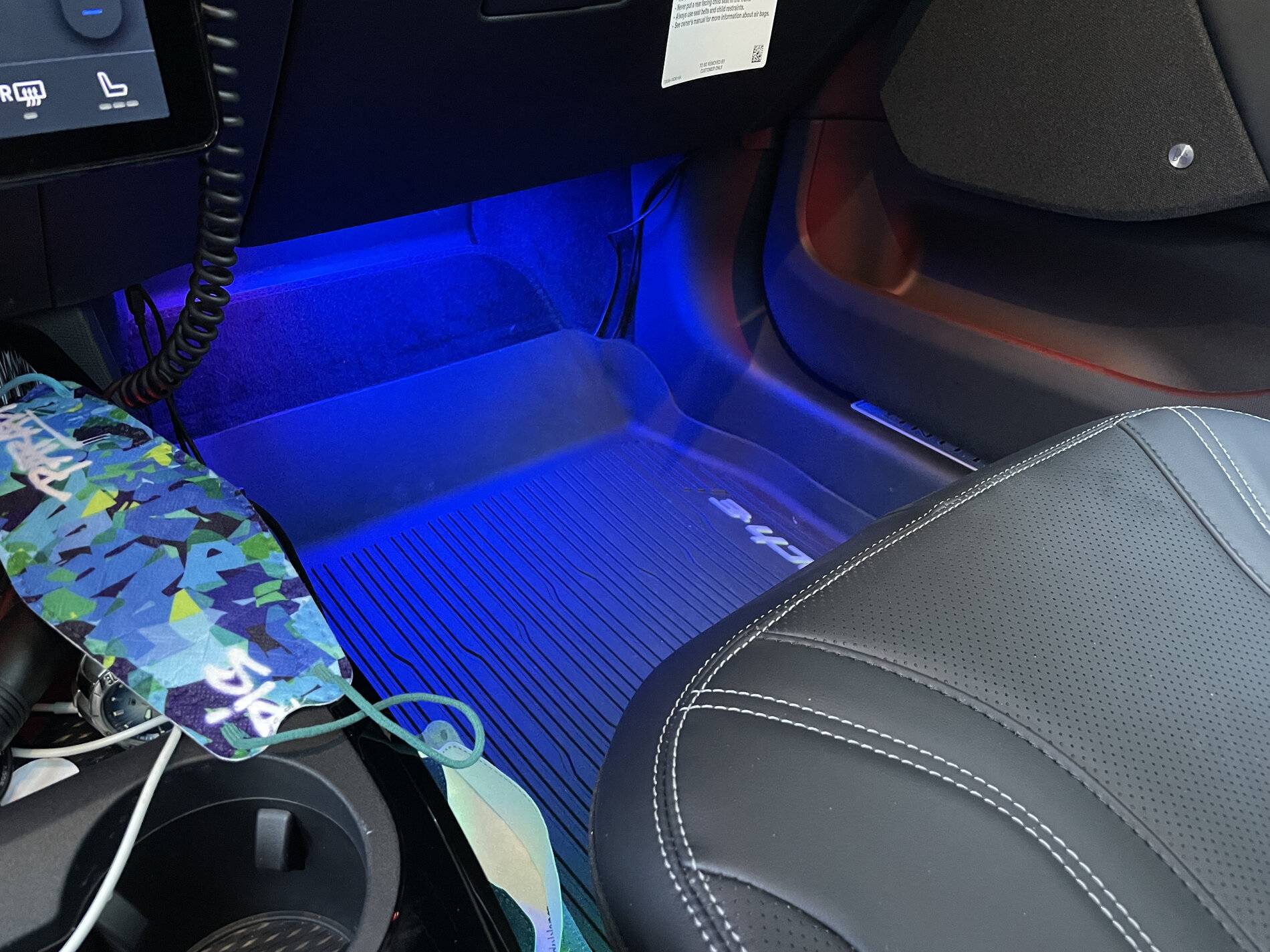 Ford Mustang Mach-E LED Accent Lighting IMG_2290