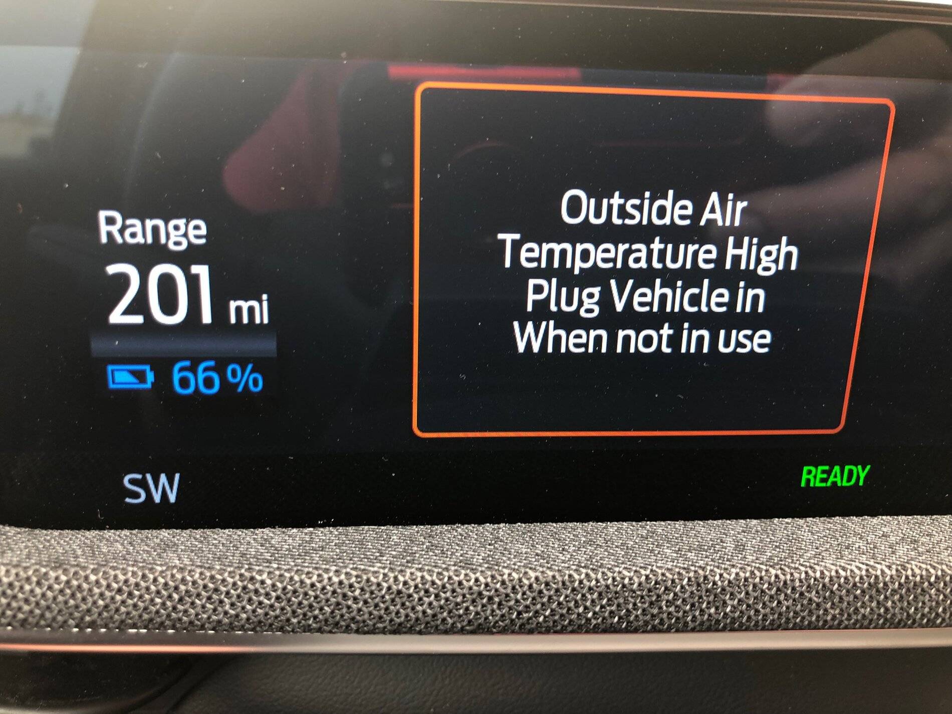 Ford Mustang Mach-E Outside Air Temperature Discrepancy IMG_0297