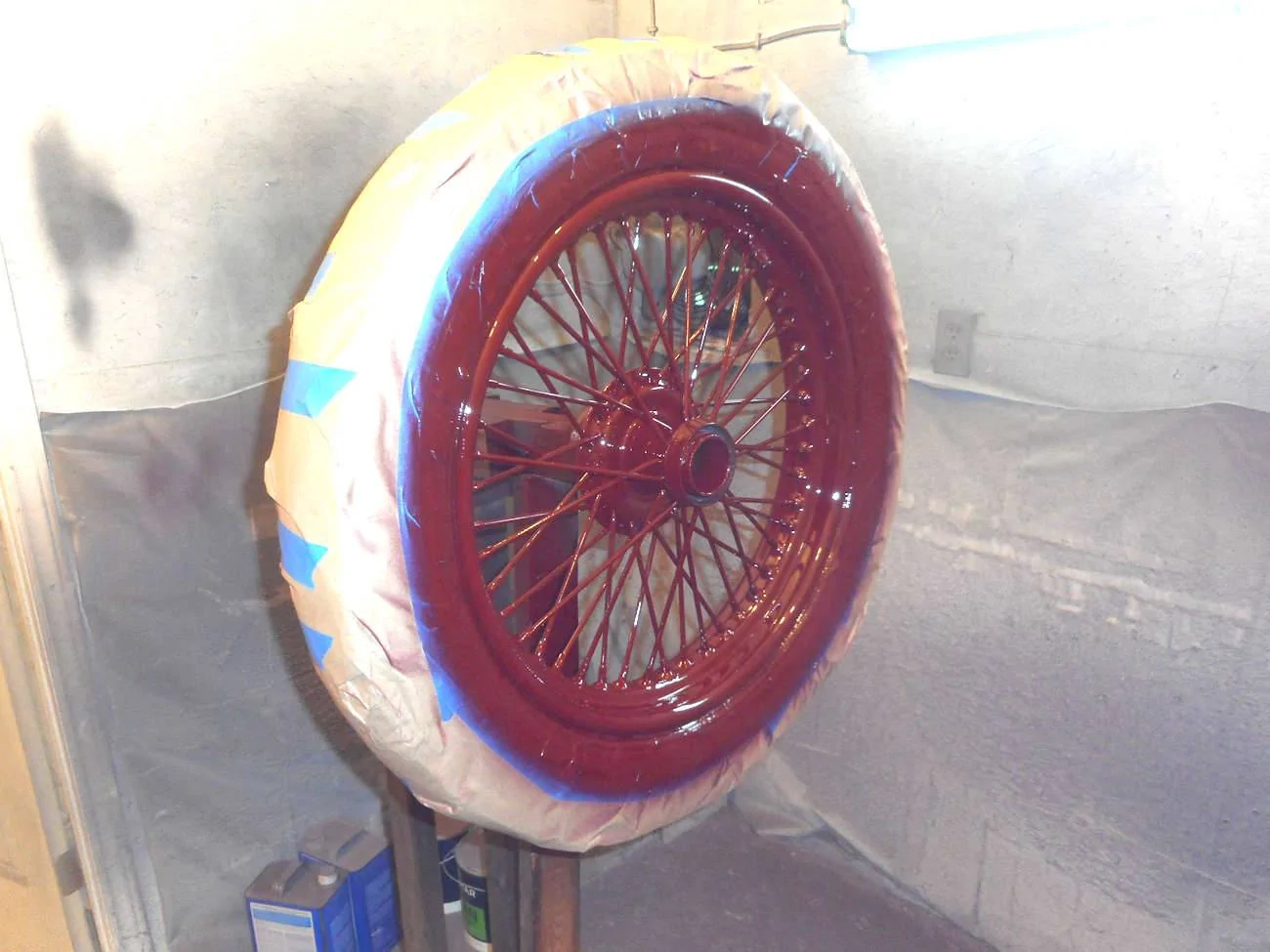Ford Mustang Mach-E Copper dipped wheels DIY Wheels 1