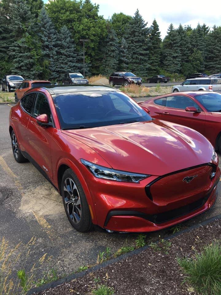 Ford Mustang Mach-E RAPID RED METALLIC Mach-E Photos E1C94EBF-06A2-4B20-8662-8F7E91E2D40D