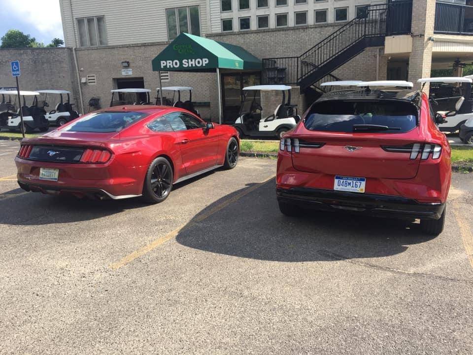 Ford Mustang Mach-E RAPID RED METALLIC Mach-E Photos CC9D4D0B-16C0-4E9D-9A5C-E9F502736DE8