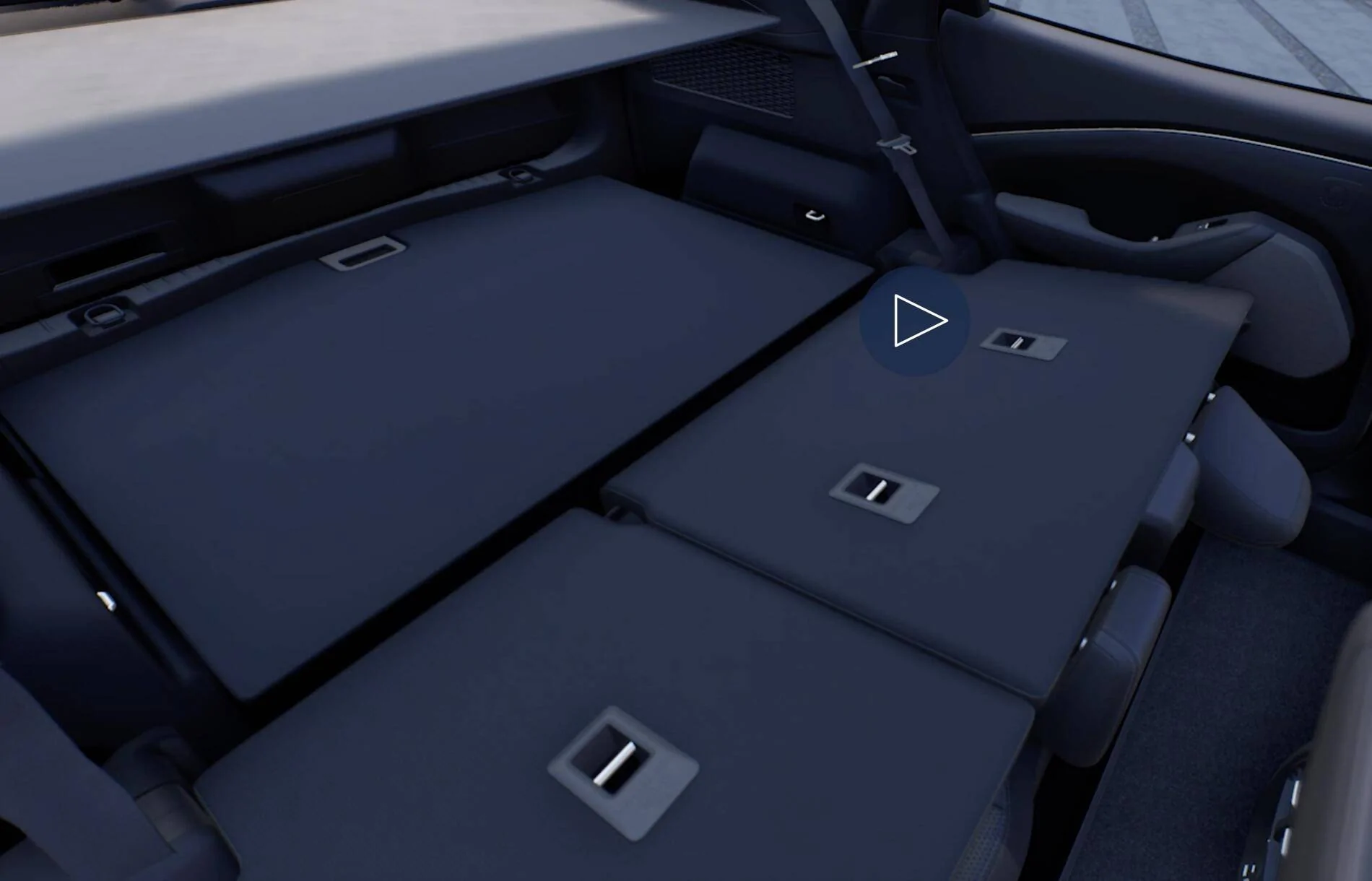 Ford Mustang Mach-E Front trunk (frunk) organizer / divider / storage system shown in images Screen Shot 2020-06-29 at 1.56.26 PM