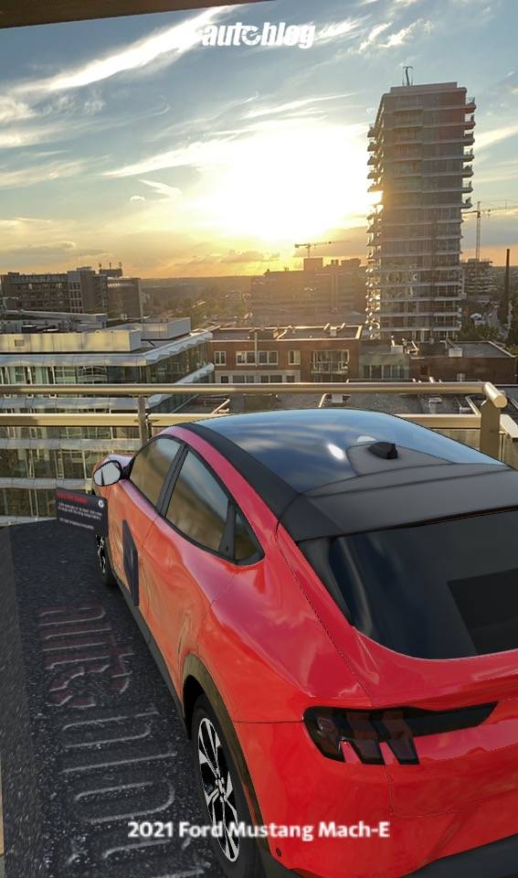 Ford Mustang Mach-E Bring your Mach-E home *TODAY* via augmented reality E19BC701-5845-4B7B-B77A-F432A37BEDF8