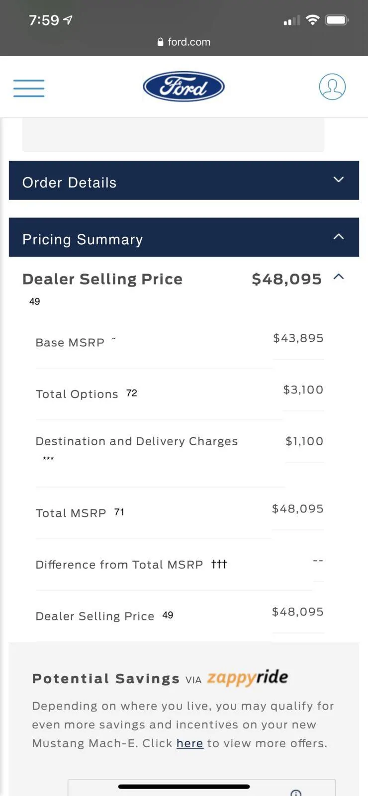 Ford Mustang Mach-E Order accepted.. now what? 6E101B44-1DAD-42CD-879A-483C613A909A