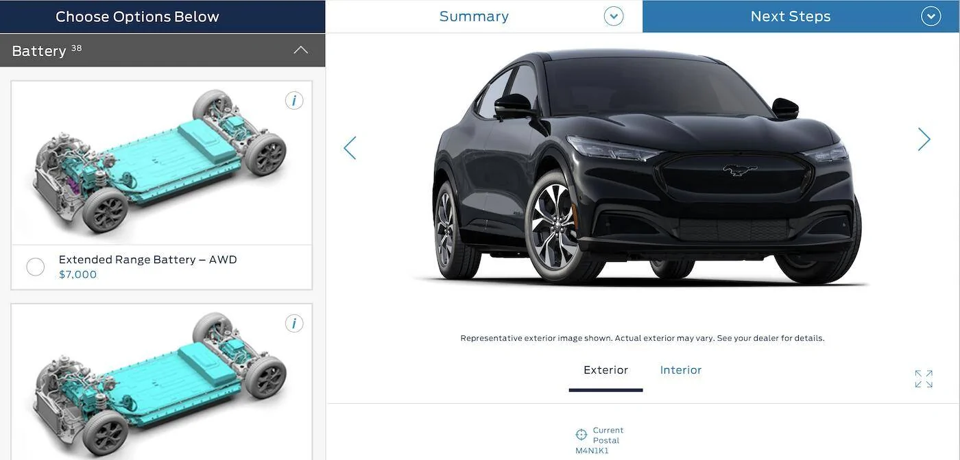 Ford Mustang Mach-E Mach-E Build & Price Configurator Now Available for Canada! mach-e-canada-build-pric