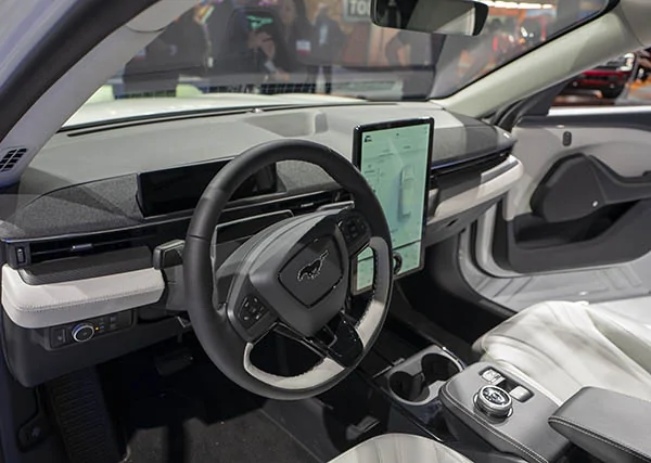 Ford Mustang Mach-E Nice view of the Mach-E GT interior 1594062662245
