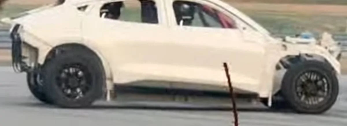Ford Mustang Mach-E Spied: Ford Tuning a Racing or Performance Mach-E? normal rotors