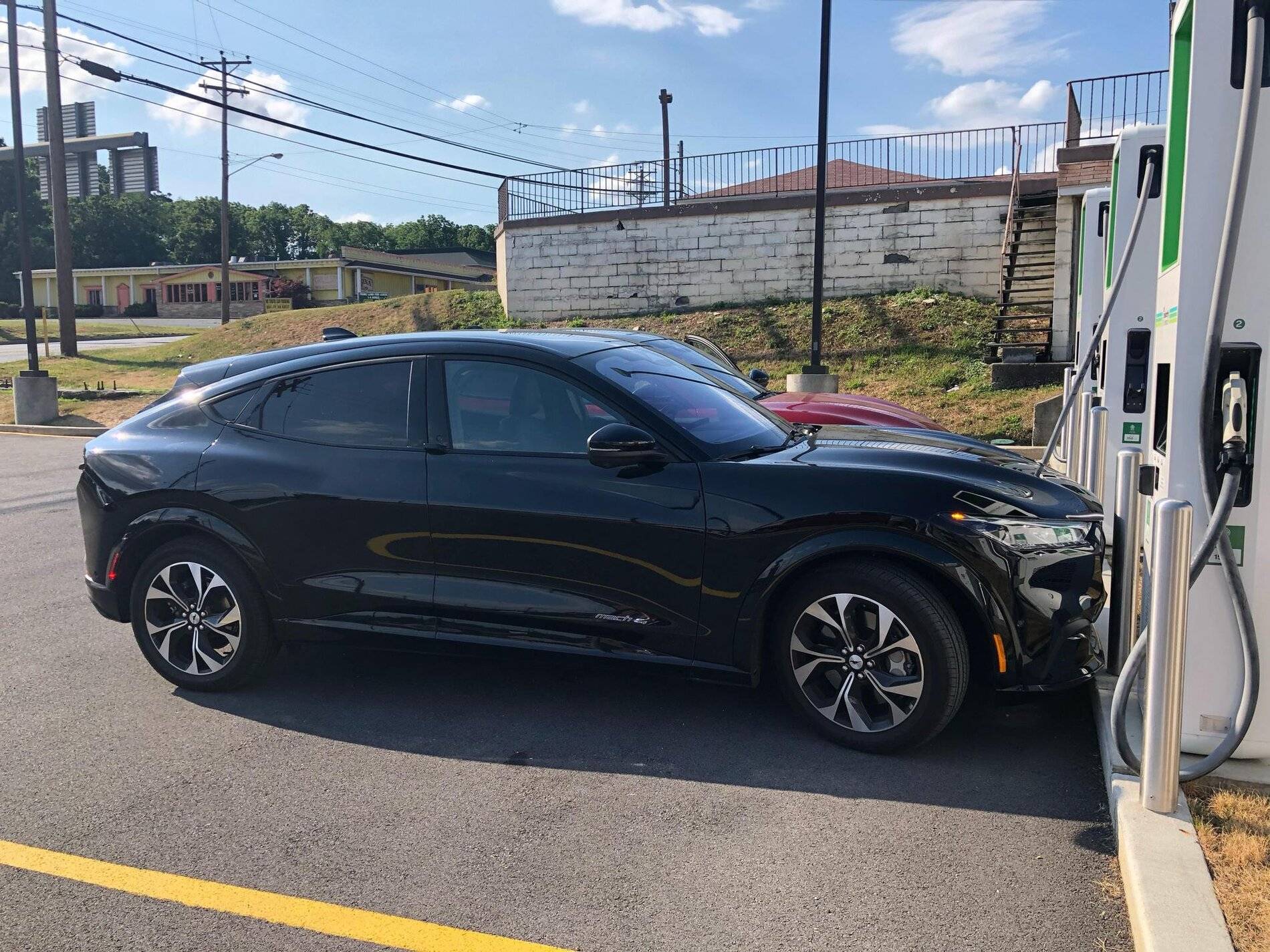 Ford Mustang Mach-E SHADOW BLACK Mach-E Photos sheetz chargin