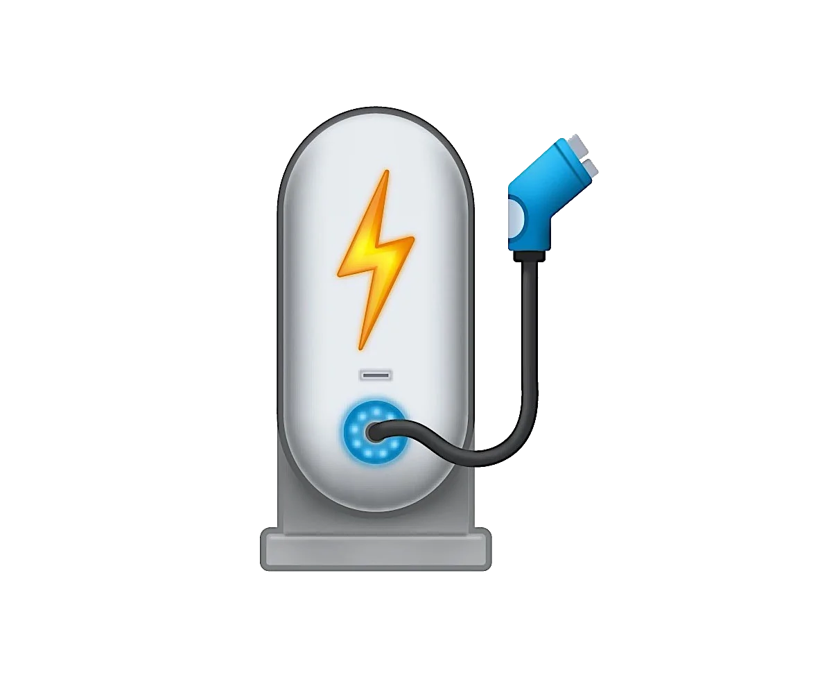 Ford Mustang Mach-E EA proposes to add some charge to your keyboard -- you in? charger emoji