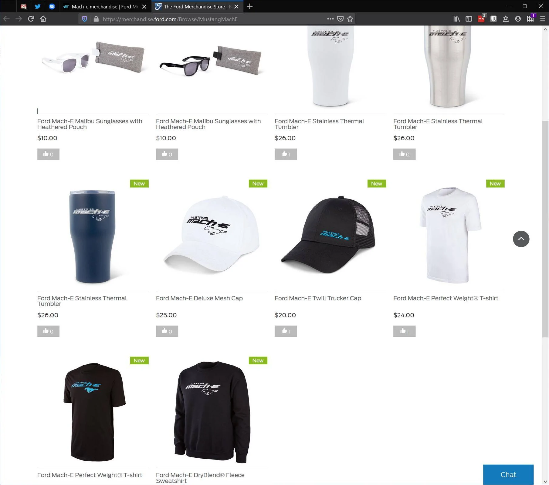 Ford Mustang Mach-E Mach-e merchandise merchandis
