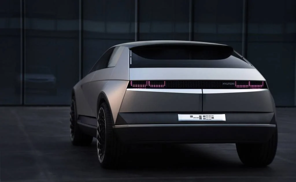 Ford Mustang Mach-E Hyundai reboots Ioniq as an EV brand, starting with Ioniq 5 crossover in fall 2021 hyundai-45-concept_100715268_l