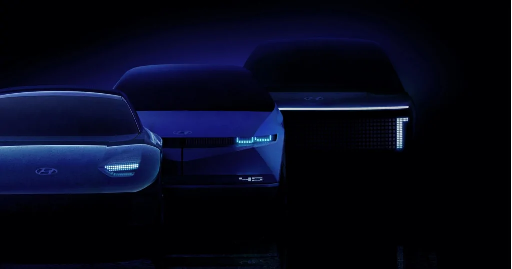 Ford Mustang Mach-E Hyundai reboots Ioniq as an EV brand, starting with Ioniq 5 crossover in fall 2021 announces-ioniq-brand-dedicated-to-evs_100755629_l