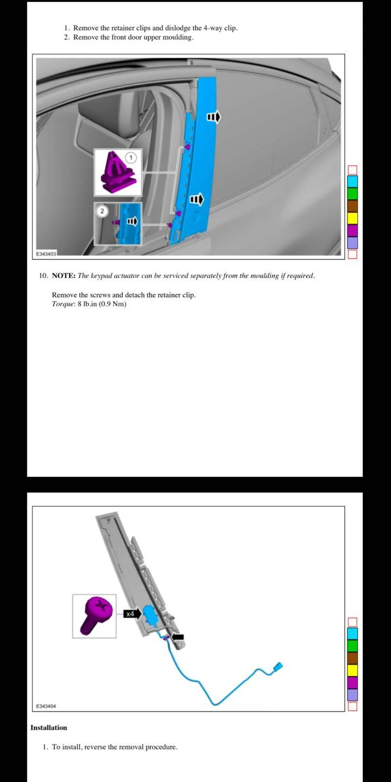 Ford Mustang Mach-E Door Entry button crack Screenshot_20210625-012738
