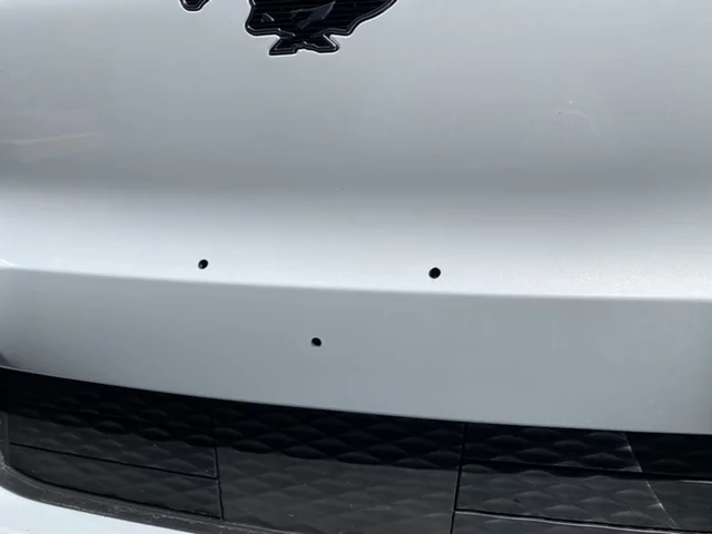 Ford Mustang Mach-E Stupid license plate holes 869EFC56-4B57-4BBC-9211-8AB20FF88ED9