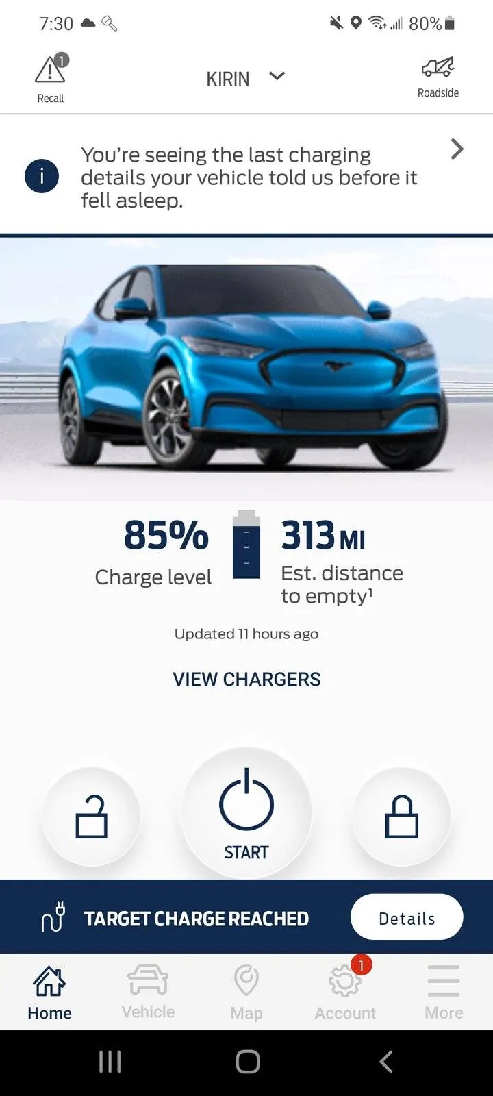 Ford Mustang Mach-E Range Keeps Increasing Past 211 Miles w/ 100% Charge Screenshot_20210702-073017_FordPass