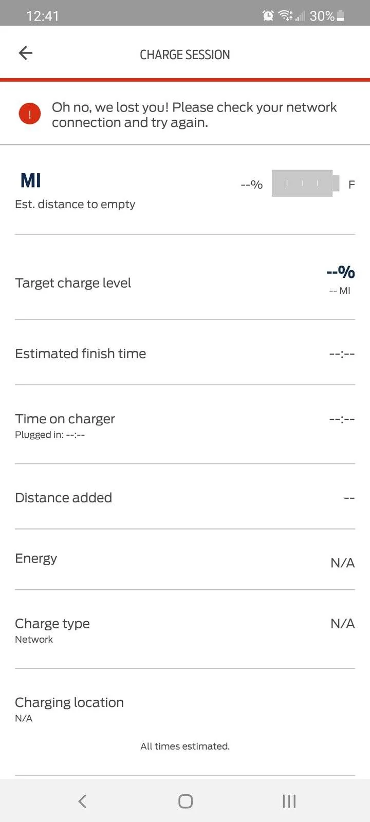 Ford Mustang Mach-E Charging issues today Screenshot_20210703-124117_FordPass