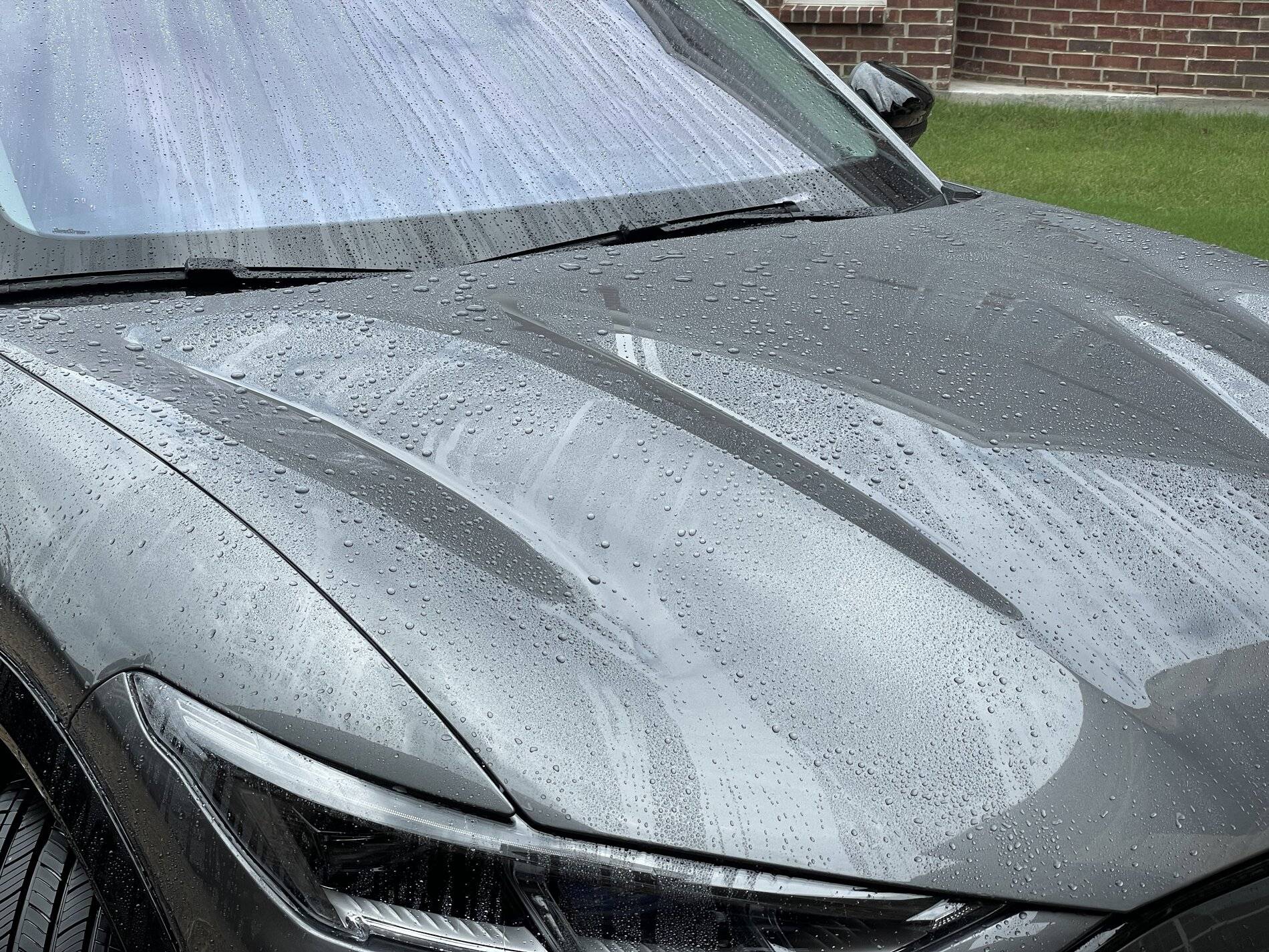 Ford Mustang Mach-E Turtle Wax Ice Seal N Shine beading over time 35024E43-8F0C-48B3-A24F-A4147C2E256F