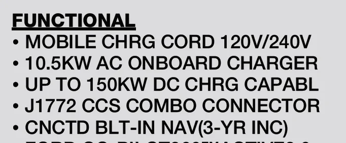 Ford Mustang Mach-E What is the max kWh? 1625616796238