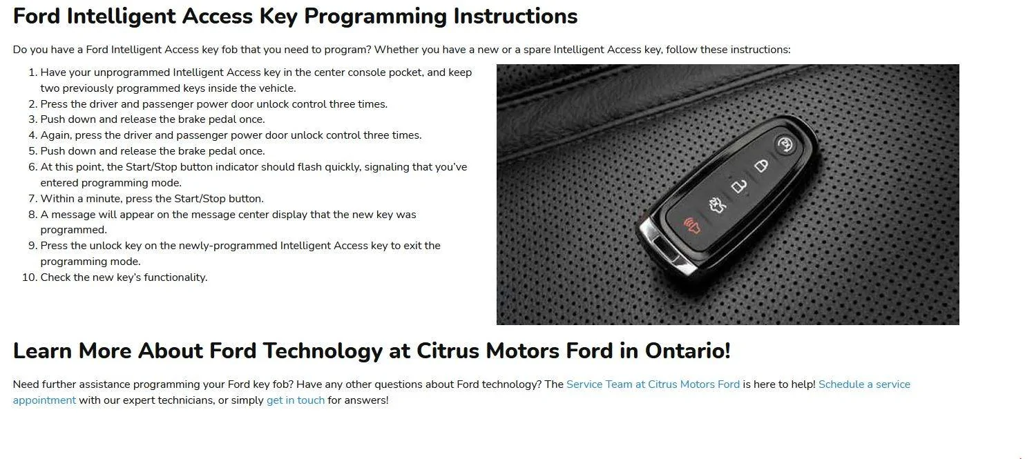 Ford Mustang Mach-E Purchasing and Programming another FOB Captur