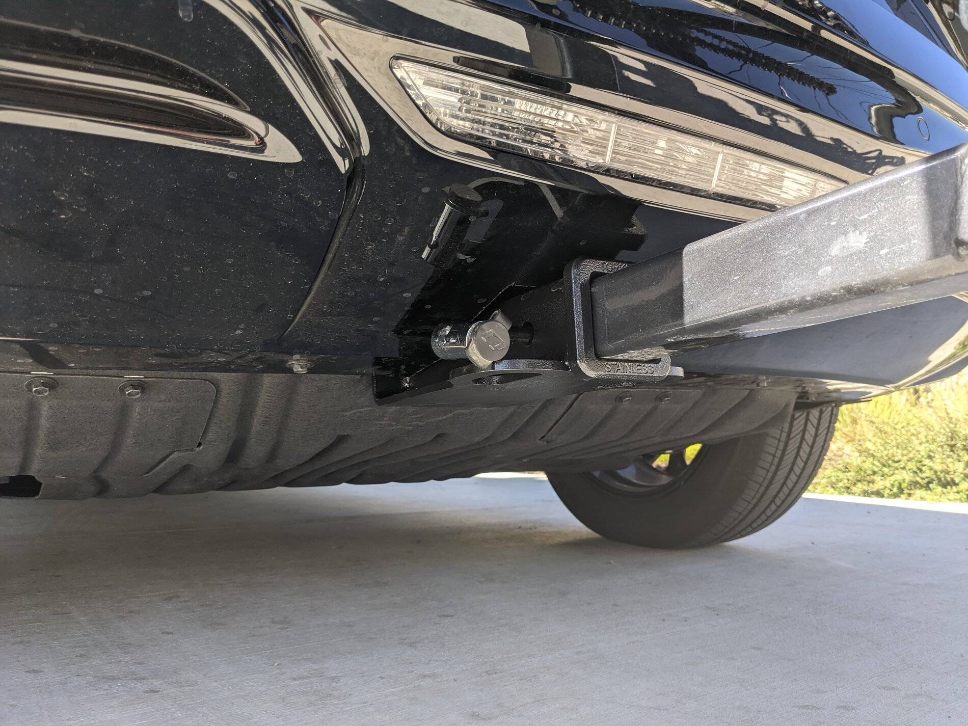 Ford Mustang Mach-E First Hitch Installed on a Mach-E (Torklift EcoHitch) PXL_20210707_231739602
