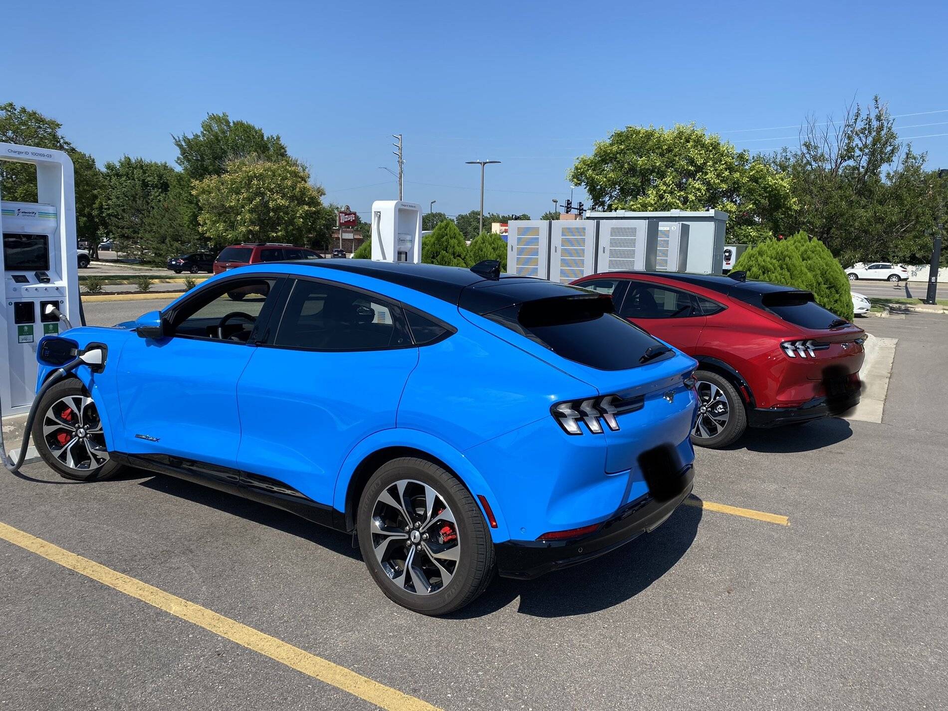 Ford Mustang Mach-E GRABBER BLUE Mach-E Photos 7F3D598D-CF82-475B-A5C1-8854C8E2B5AF