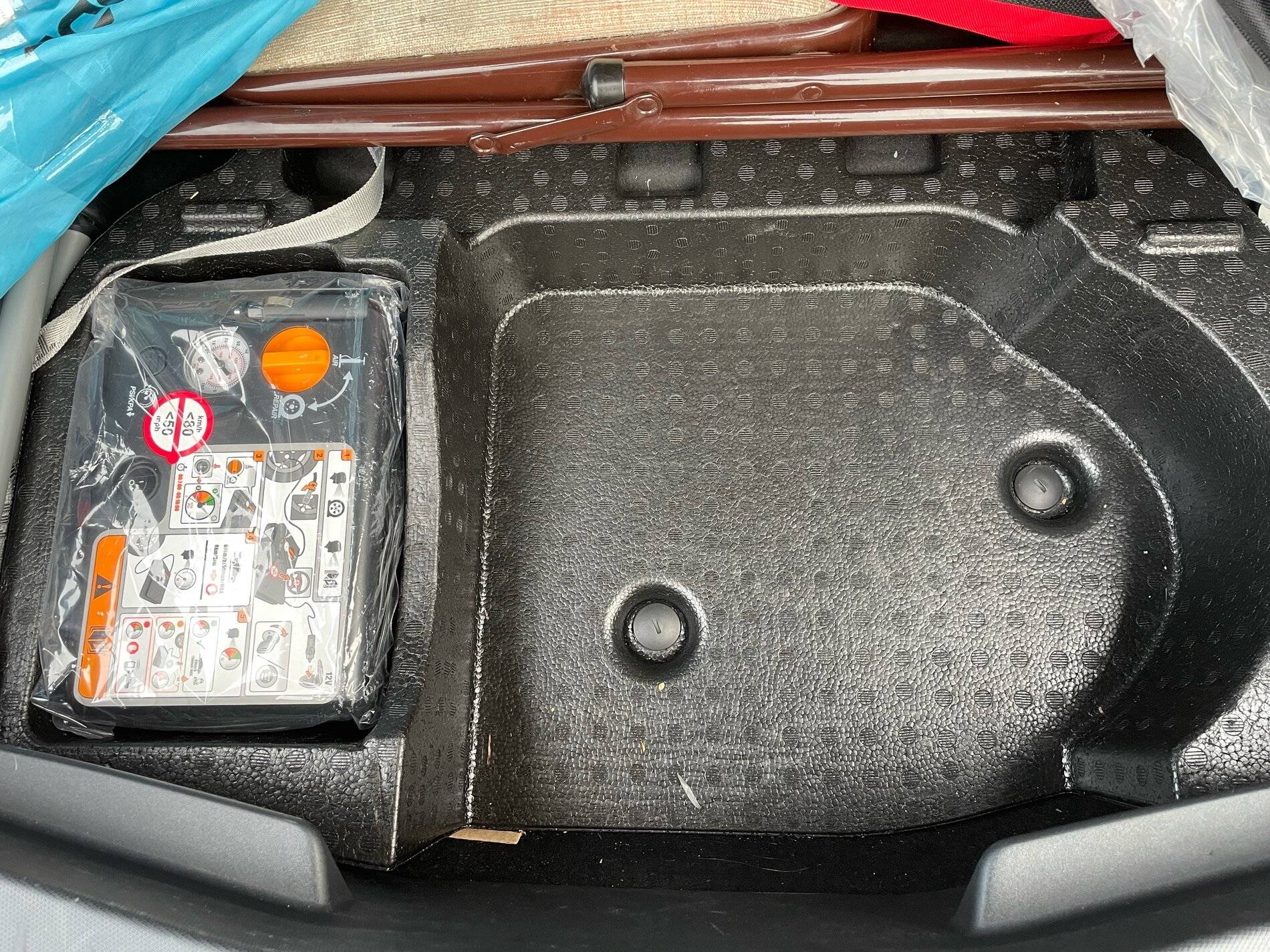 Ford Mustang Mach-E Remove the foam under the trunk deck? 679C5C85-E331-42ED-A024-715B7E6C3ADE