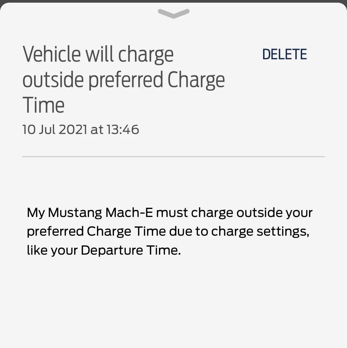 Ford Mustang Mach-E Vehicle Ignores Charging Hours A0BE202A-DB3A-42E0-97A0-9E01F309981B