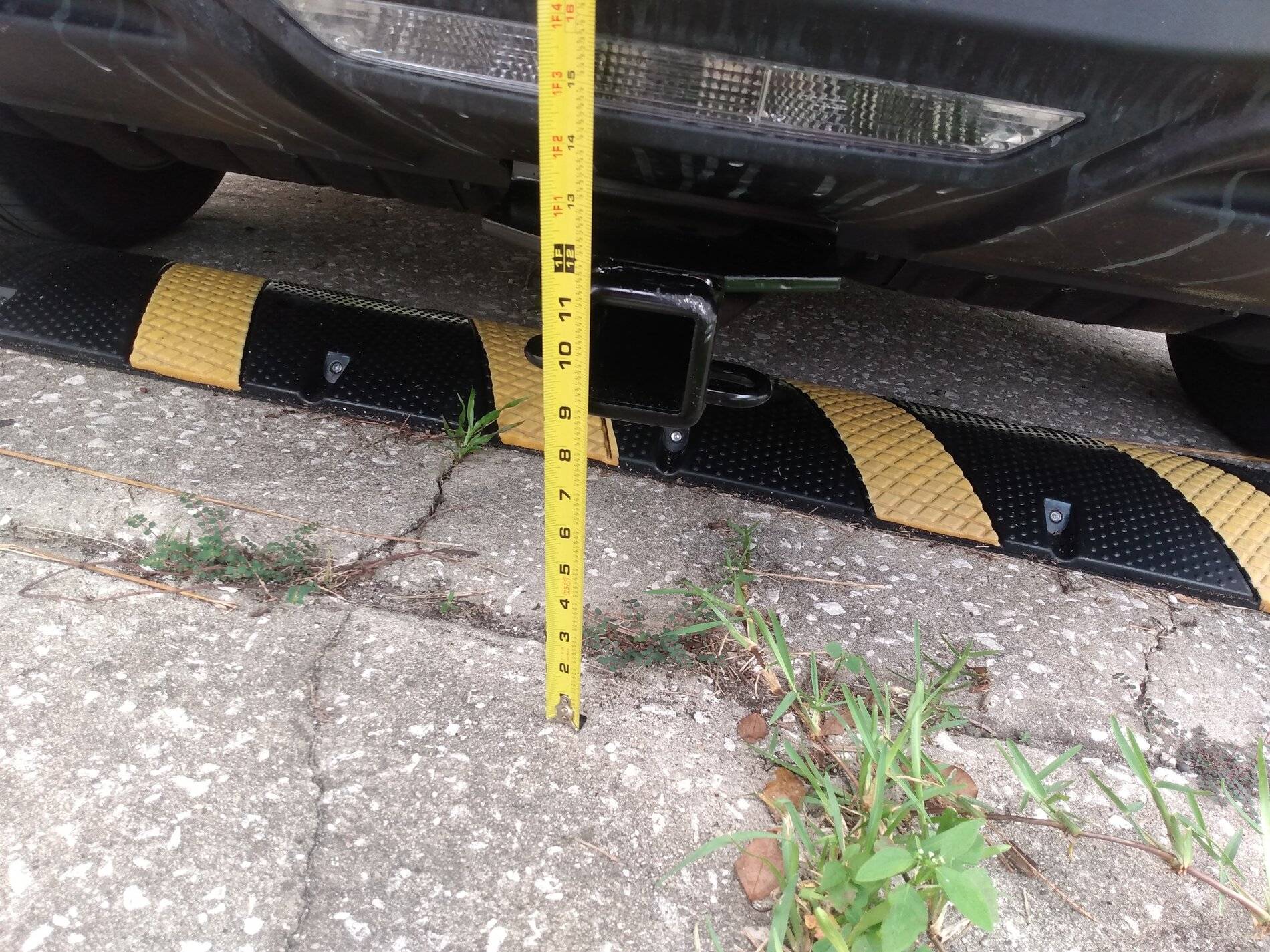 Ford Mustang Mach-E Draw-tite Trailer Hitch Receiver Install IMG_20210711_120233592